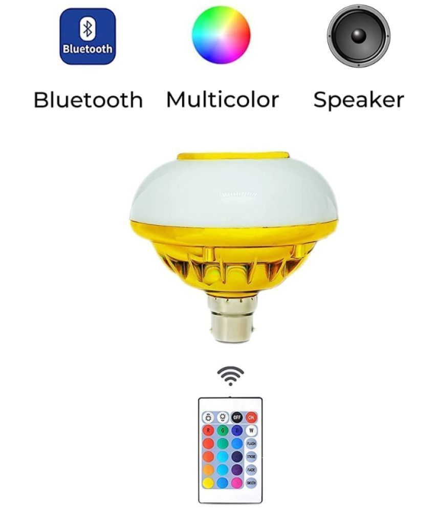 Charkee Multicolor Bluetooth Speaker Bulb