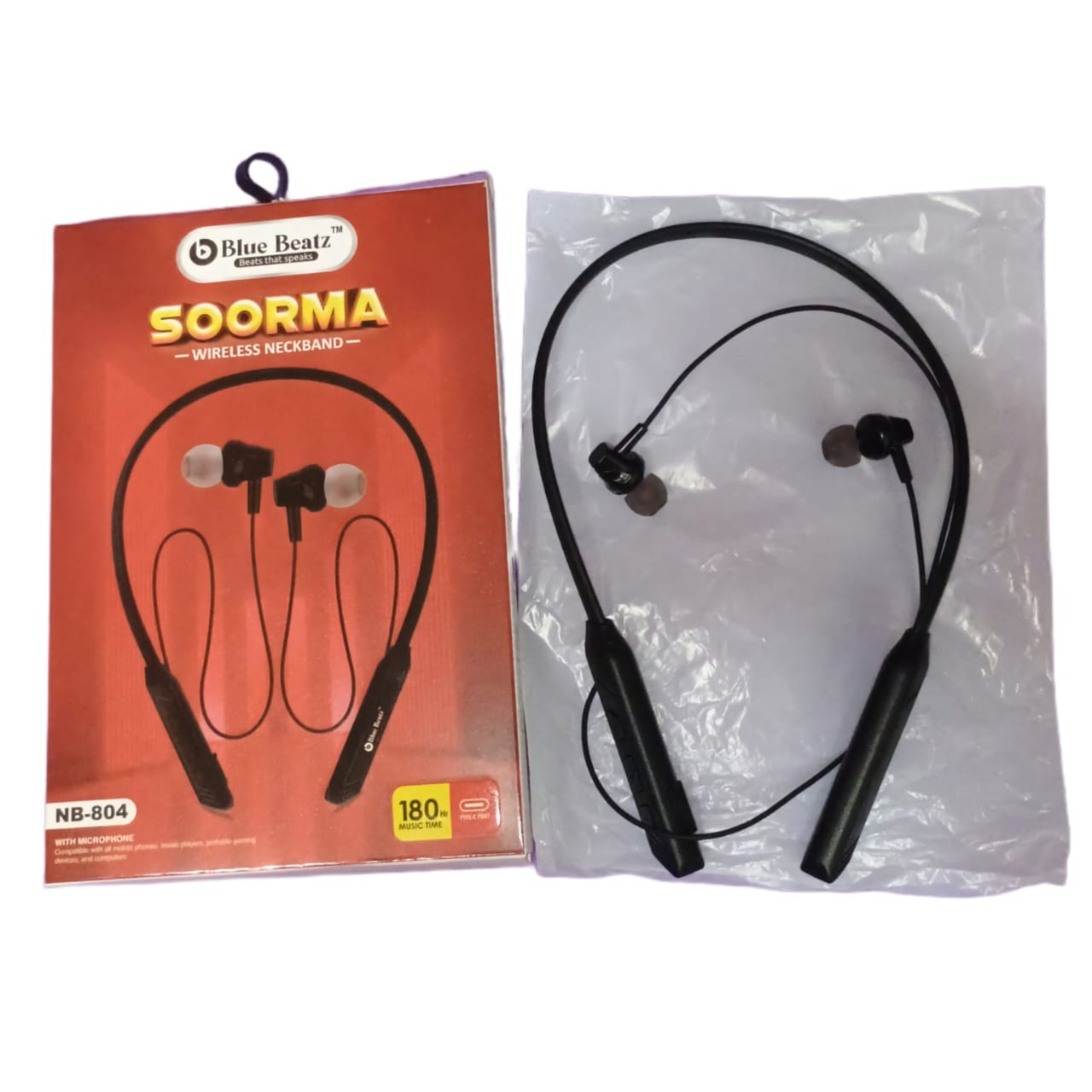 Charkee NB-804 Wireless Neckband Earphones