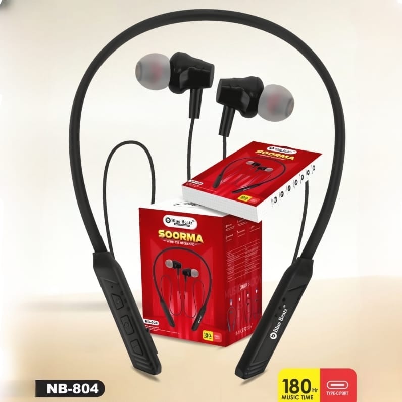Charkee NB-804 Wireless Neckband Earphones