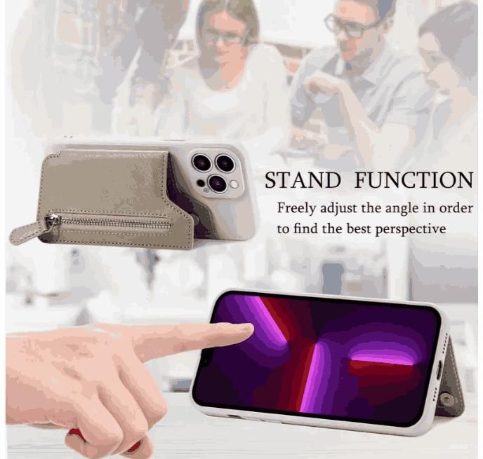 Silicone Stick Wallet Phone Case
