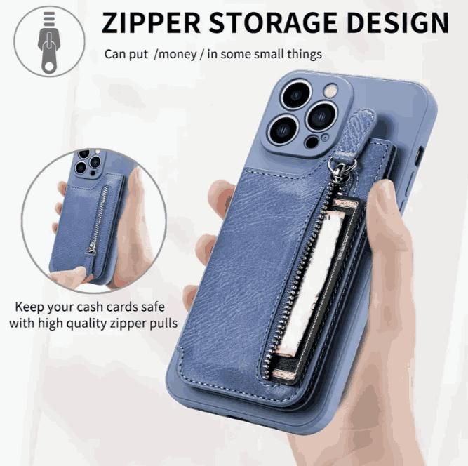 Silicone Stick Wallet Phone Case