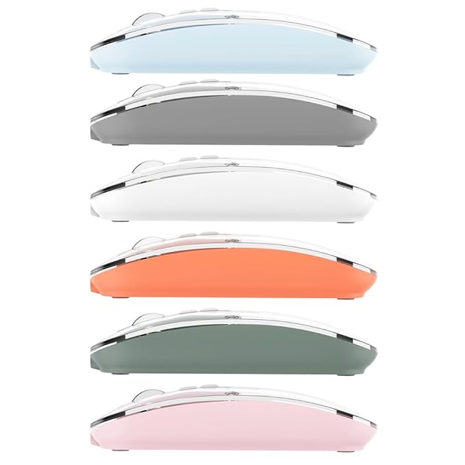 Transparent Rechargeable Silent Mouse