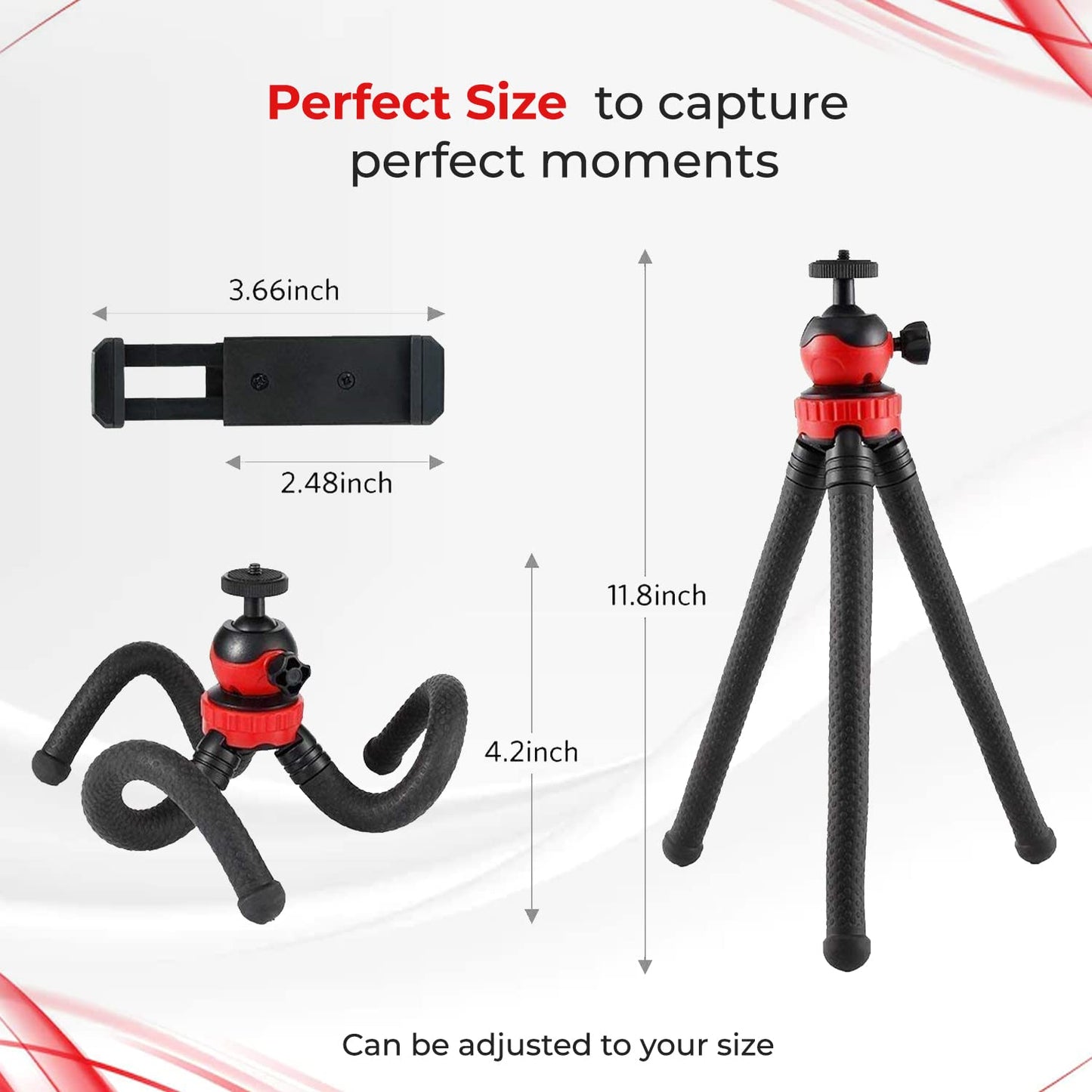 Tygot 3366 Aluminum Tripod 55-Inch