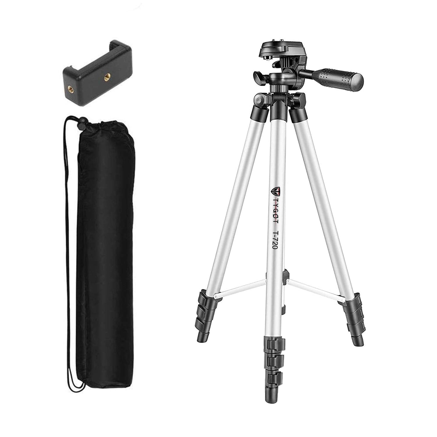 Tygot 3366 Aluminum Tripod 55-Inch