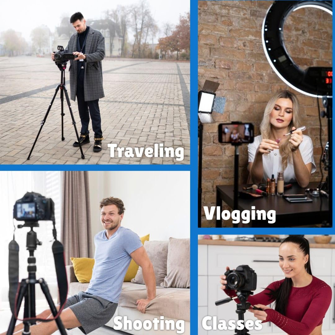 Tygot 3366 Aluminum Tripod 55-Inch