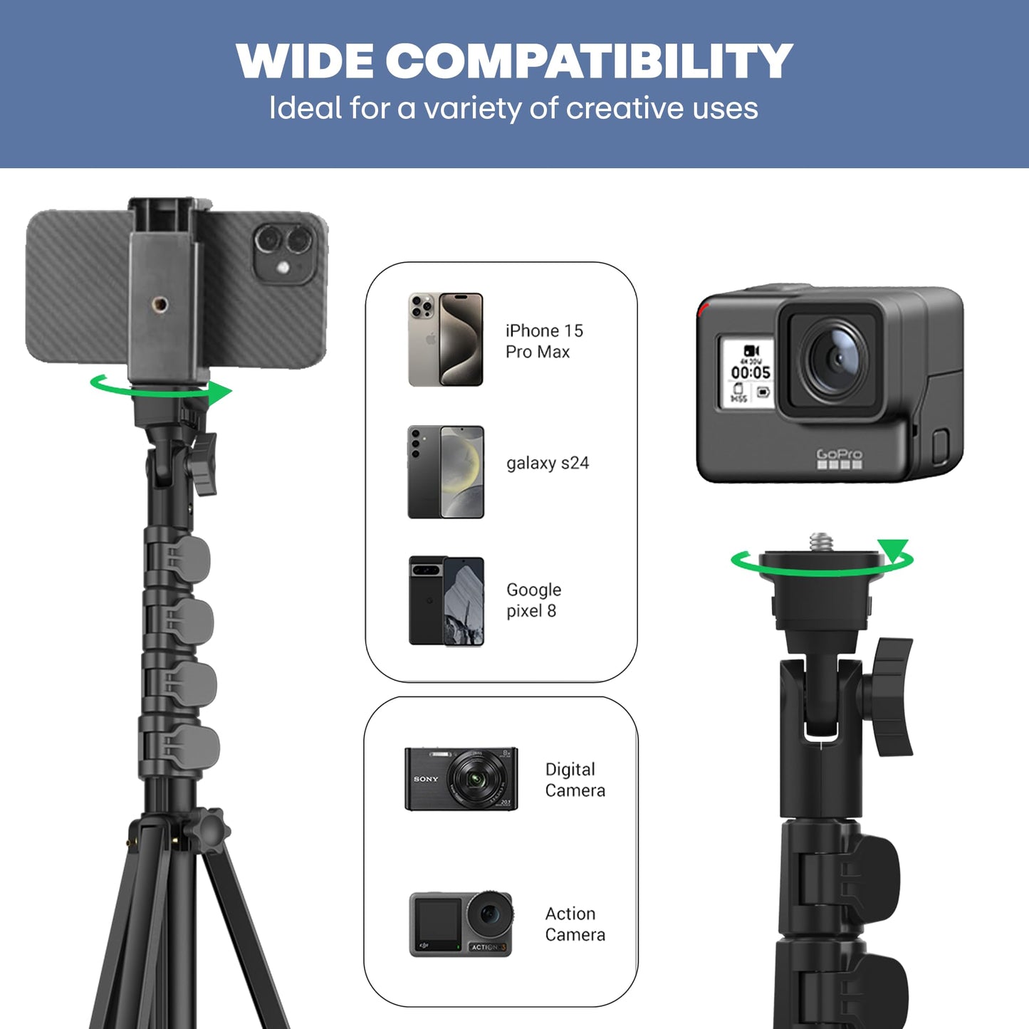 Syvo WT 3130 Aluminum Tripod 133cm