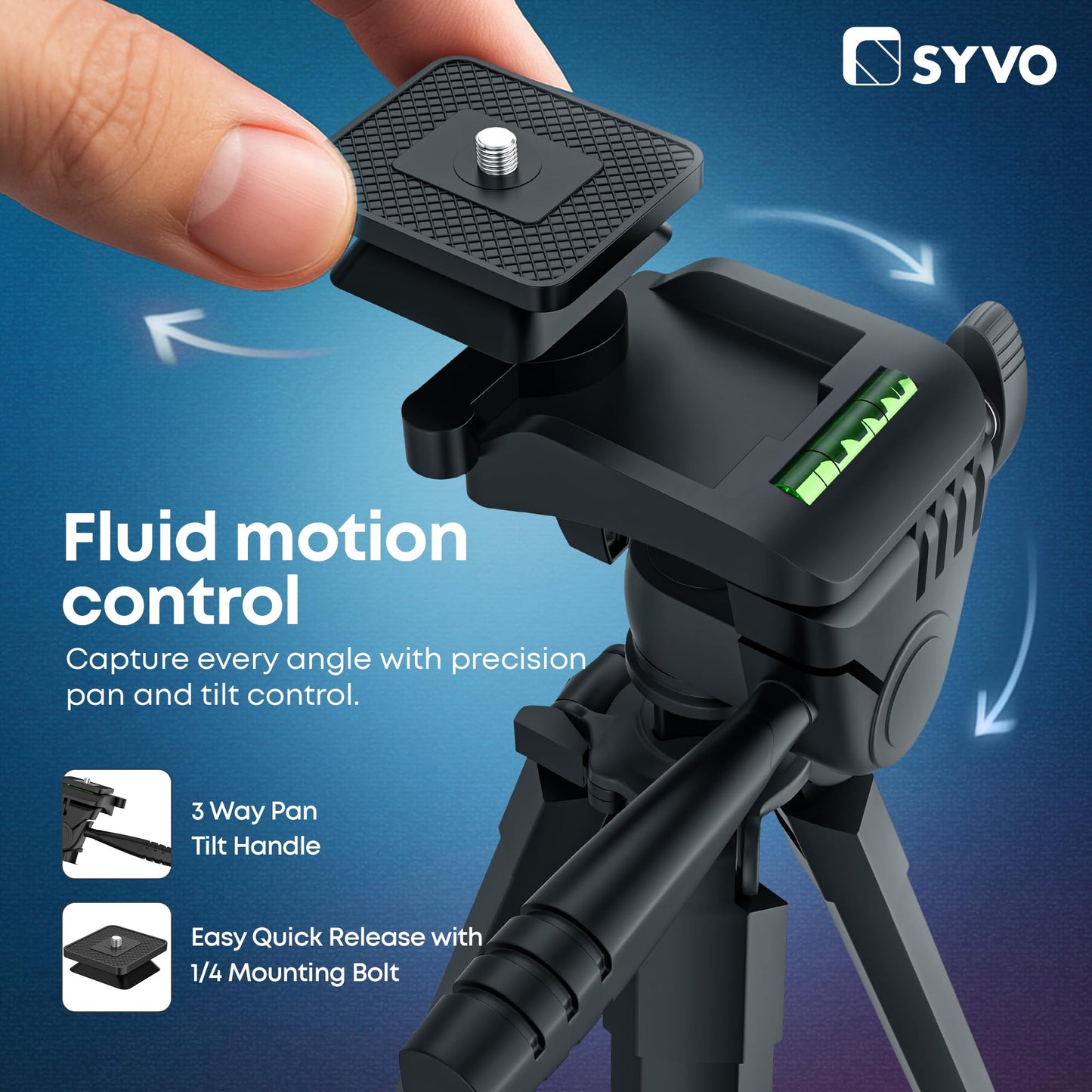 Syvo WT 3130 Aluminum Tripod 133cm