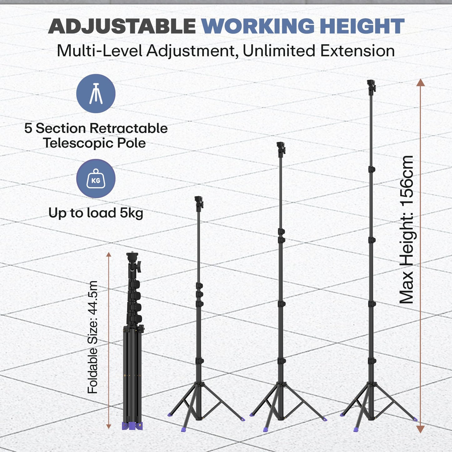 Syvo WT 3130 Aluminum Tripod 133cm