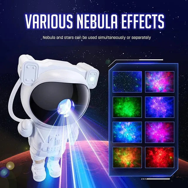 Astronaut Galaxy Projector with Remote