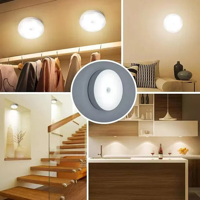 USB Motion Sensor LED Night Light Pack of 2
