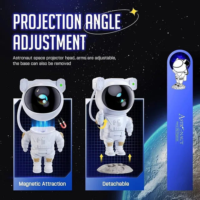 Astronaut Galaxy Projector with Remote