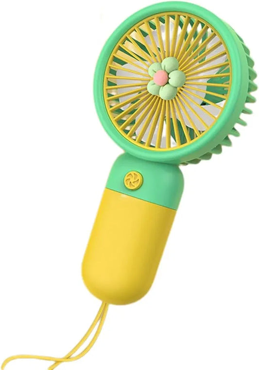 Quiet Handheld Battery Fan for Travel