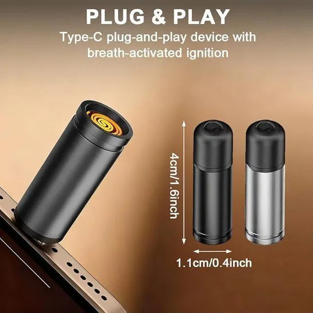 USB Plug-in Portable Electric Lighter
